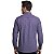 Camisa Manga Longa Leone Xadrez Roxo/Preto - Imagem 2