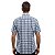 Camisa Manga Curta Austin Western Azul/Branco - Imagem 2