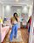 Calça Jeans Feminina Wide Leg com Botões Laterias - Imagem 2