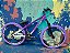 Bicicleta Aro 26 Vikingx Tuff Freeride 21v Vmaxx Freio a Disco Garfo Suspensão Pneu Flame - Imagem 2
