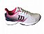 Tênis Wilson Modelo Ace - Cor Branco Pink - Wilson - Imagem 4