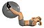 Bola Pilates Ginástica C/ Bomba, Gym Ball 55cm - Acte Sports - Imagem 3