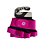 Luva Protetor Palmar Com Dedo Neoprene - Rosa - Skyhill - Imagem 2