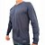 Camiseta 100% Crepe Poliamida Dry Fit  Manga Longa - Preto - Imagem 1