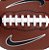Bola De Futebol Americano Nike All-field 3.0 Fb 9 Oficial - Imagem 3