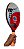 Raquete De Beach Tennis Fiber Glass - Reef Beach - Imagem 2