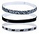 Hairbands Nike Elástico De Cabelo, 3 Unidades Colors - Imagem 2