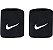 MUNHEQUEIRA PEQUENA PRETA WRISTBAND SWOOSH NIKE - Imagem 2