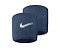 Munhequeira Wristband Nike Swoosh Pequena Par Azul - Imagem 1
