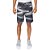 Shorts Bermuda para Volley Nike 9 Cinza Preto - Masculino - Imagem 1