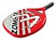 Raquete De Beach Tennis Camewin Em Carbono - Vermelho - Imagem 6