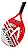 Raquete De Beach Tennis Camewin Em Carbono - Vermelho - Imagem 4