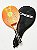 Raquete De Beach Tennis Camewin Carbono New Orange - Imagem 3