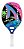 Raquete De Beach Tennis Shark Pro One Carbono + Fibra - Imagem 1