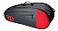 Raqueteira Wilson Modelo Esp Team X6 Dupla - Cinza Vermelho - Imagem 1