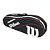 Raqueteira Wilson Esp Advantage Iii 3 Raquetes  Preto Branco - Imagem 1