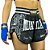 Shorts Muay Thai Innove Modelo Dragon Thai Cinza - Imagem 1
