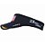 Viseira Boné Ajustável Compressport - Run, Triathlon - Preto - Imagem 2