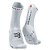 Meia Compressão V4 Compressport - Cano Médio - Run - Branco - Imagem 1