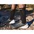Meia Compressão V4 Compressport - Cano Médio - Trail - Preto - Imagem 2
