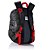 Mochila Esportiva Wilson 23 Litros - Preto / Vermelho - Imagem 3