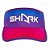 Viseira Shark Beach Tennis - Sunset Azul Pink Ajustável - Imagem 2