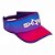 Viseira Shark Beach Tennis - Sunset Azul Pink Ajustável - Imagem 1