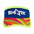 Viseira Shark Beach Tennis - Ajustável Stripes Azul Verde - Imagem 2
