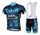 Roupa Ciclismo Masculino Camisa + Bretelle Mod Tinkoff Azul - Imagem 1