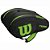 Raqueteira Wilson Team Beach Tennis Padel 6 Preta E Verde - Imagem 1