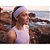 Faixa Cabeça Compressport Thin Headband Lilás Triathlon - Imagem 4