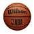 Mini Bola Basquete Nba Drv Wilson Laranja - Imagem 1