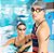 Óculos Natação Speedo Icon Core Preto Revo Red Espelhado - Imagem 5