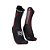Meia Compressão V4 Trail Compressport Médio Preto Vermelho - Imagem 1