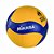 Bola Voleibol Mikasa Modelo V390W Padrão FIVB Amarelo / Azul - Imagem 2