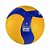 Bola Voleibol Mikasa Modelo V390W Padrão FIVB Amarelo / Azul - Imagem 4