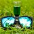 Óculos De Sol Goodr Modelo Vincent's Absinthe Night Terrors - Imagem 3