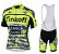 Roupa Ciclismo Masculino Bretelle Gel 9d TinKoff Verde Camu - Imagem 1