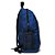 Mochila Bolsa Barcelona Zíper Único 22L Mala Escola Azul - Imagem 3