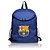 Mochila Bolsa Barcelona Zíper Único 22L Mala Escola Azul - Imagem 2