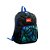Mochila Grafismo Wilson 25L Escolar Poliéster Preta Azul - Imagem 1