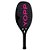 Raquete Beach Tennis Yopp Carbono 3k 28 Furos Preto Rosa - Imagem 2
