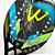 Raquete Beach Tennis Camewin Modelo Sunwave 100% Carbono 3k - Imagem 6