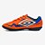 Chuteira Society Umbro Prisma+ Unissex Laranja Branco Royal - Imagem 2