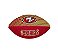 Bola Futebol Americano Wilson NFL Team San Francisco 49ers - Imagem 5