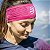Faixa Cabeça Compressport Headband V2 Unissex Rosa Corrida - Imagem 4