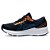 Tênis Asics Spectrum Unissex Azul Laranja Corrida Treinos - Imagem 2