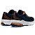 Tênis Asics Spectrum Unissex Azul Laranja Corrida Treinos - Imagem 4