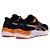 Tênis Asics Excite 8 Unissex Preto Laranja Corrida Treinos - Imagem 4