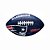 Bola Futebol Americano Wilson NFL Team Jr England Patriots - Imagem 1
